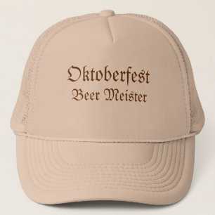Boné Oktoberfest Beer Meister Hat