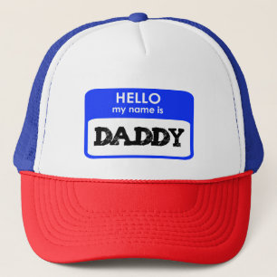 Boné Olá Meu Nome É Papai presente de novo pai papai