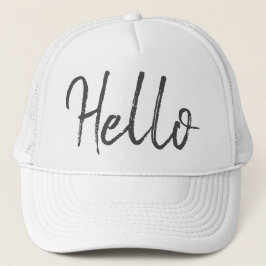 Boné Olá Trendy White Baseball Hat