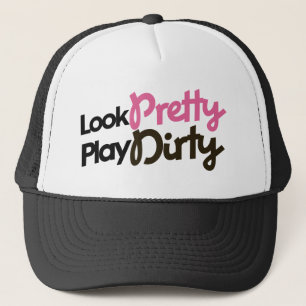 Boné Olha bonito jogo sujo