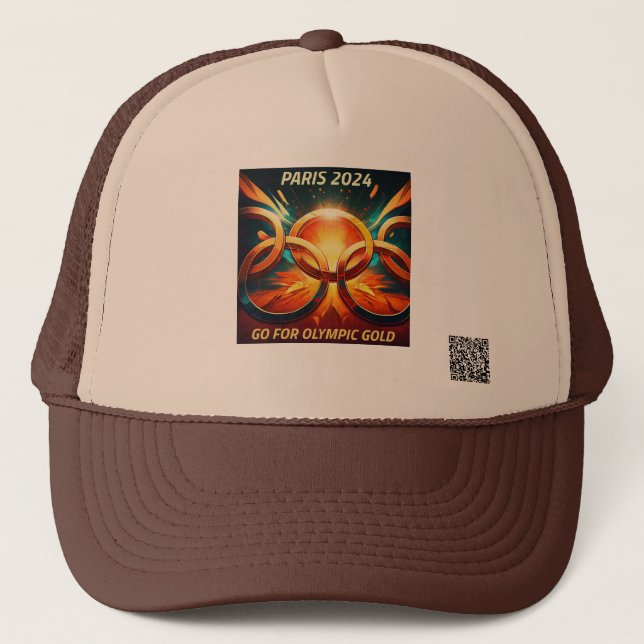 Boné Olimpiadas Glory, Jogos de Olimpiadas em Paris, 20 (Frente)