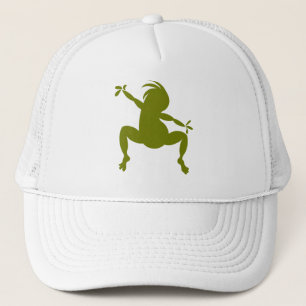 Boné Olive Green Dancing Kokopelli