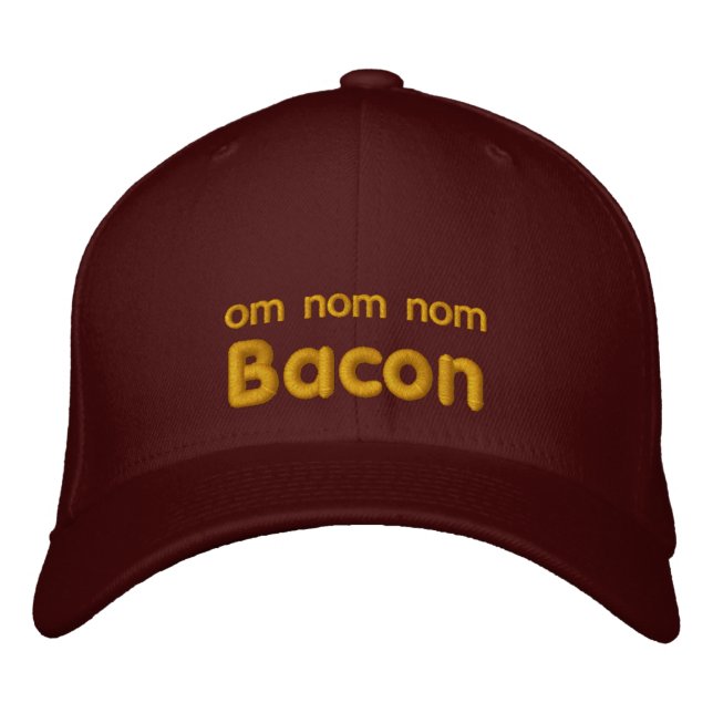 Boné OM NOM BACON Love (Frente)