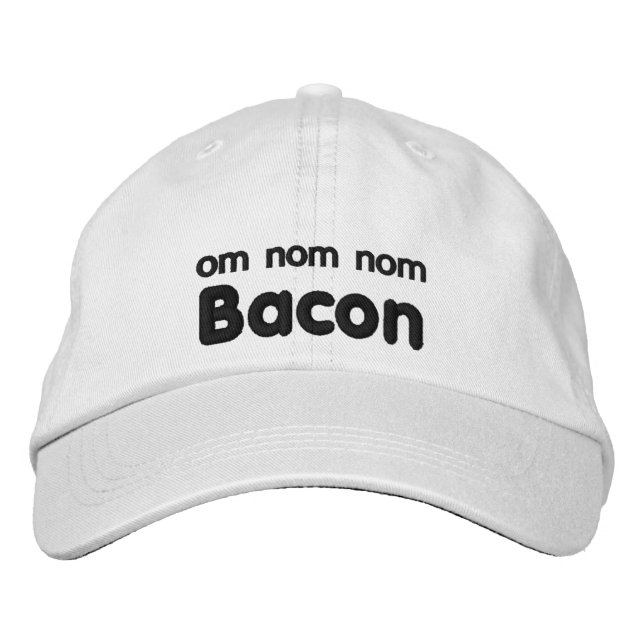 Boné OM NOM NOM BACON Love (Frente)