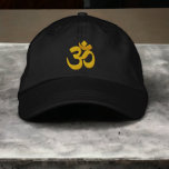 Boné Om Omkara<br><div class="desc">Símbolo budista Om Omkara bordado produtos de bordados de Ricaso</div>