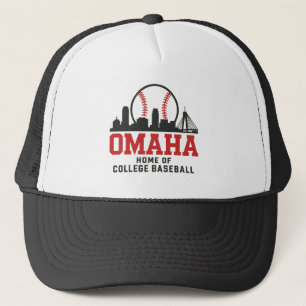 Boné Omaha Skyline Baseball Design Casa do College Ba