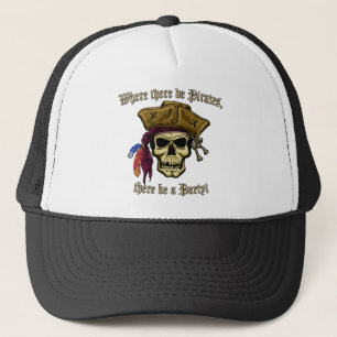 Boné Onde haja piratas