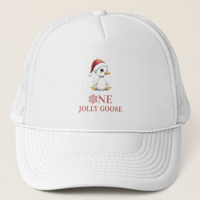 Boné One Jolly Goose December First Birthday (Frente)