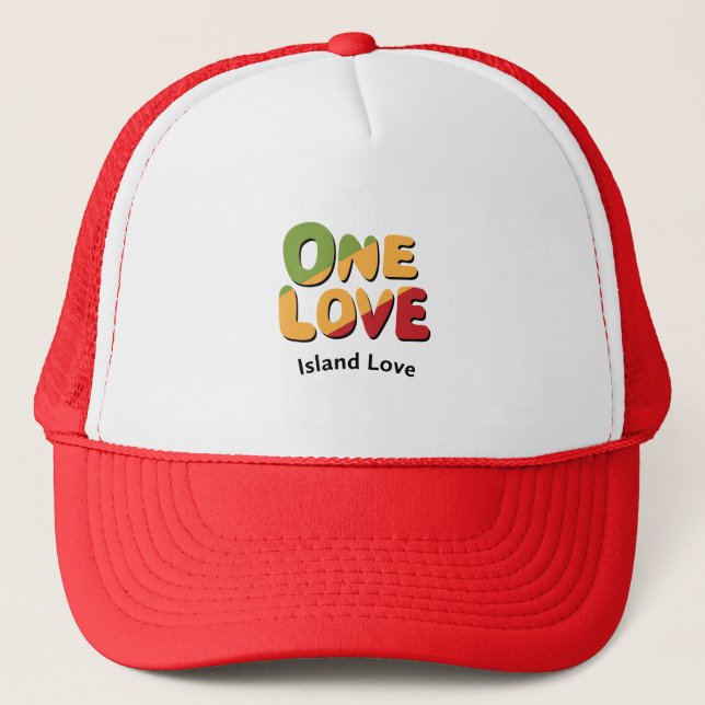 Boné One Love Trucker Hat (Frente)