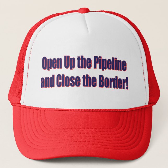 Boné Open-The-Pipeline-and-Close-the-Bordr-eps (Frente)