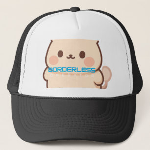 Boné Operador Sem Fronteiras Chapéu de Gamer Gato Kawai
