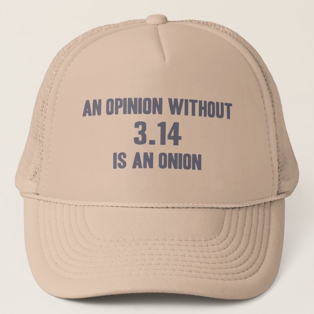 Boné Opinião sem o Pi (Frente)