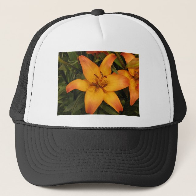 Boné Orange Lily (Frente)