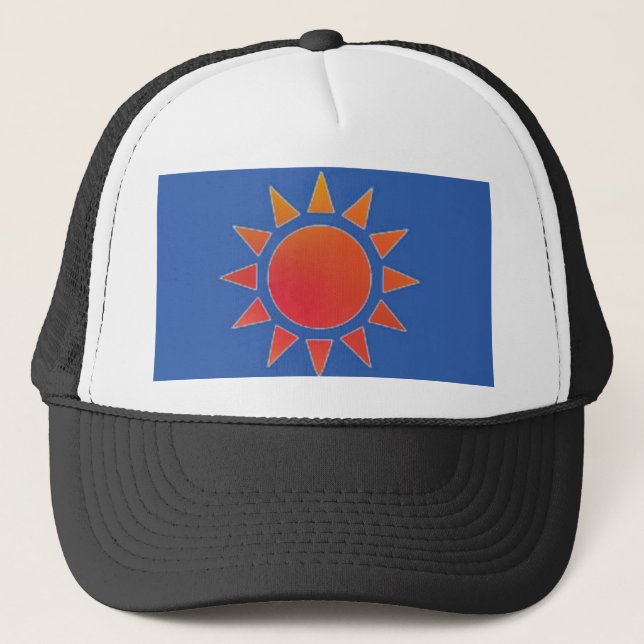 Boné Orange Sun Hat (Frente)