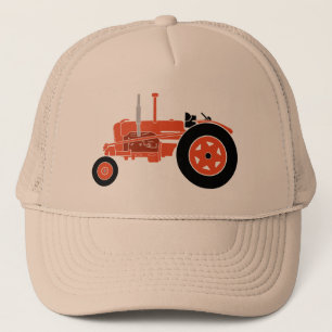 Boné Orange Trator Hat