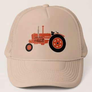 Boné Orange Trator Hat