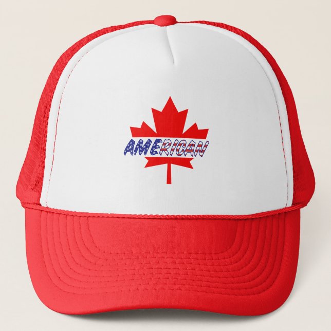 Boné Orgulho Americano Canadense (Frente)