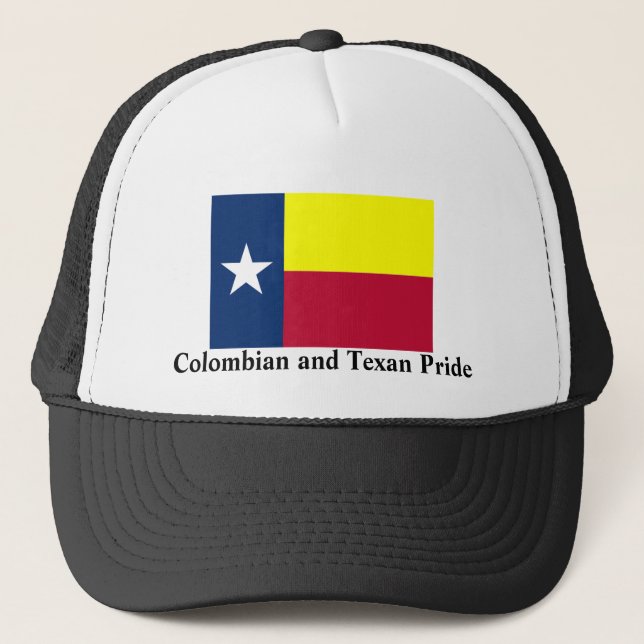 Boné Orgulho colombiano e do Texan (Frente)