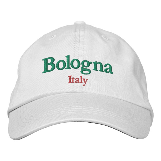 Boné Orgulho da Cidade de Bolonha Itália (Frente)
