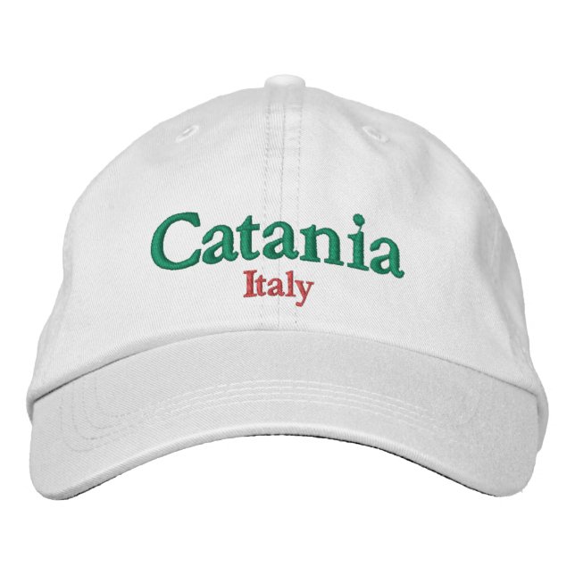 Boné Orgulho da Cidade de Catania Itália (Frente)