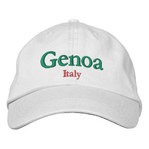 Boné Orgulho da Cidade de Gênova Itália