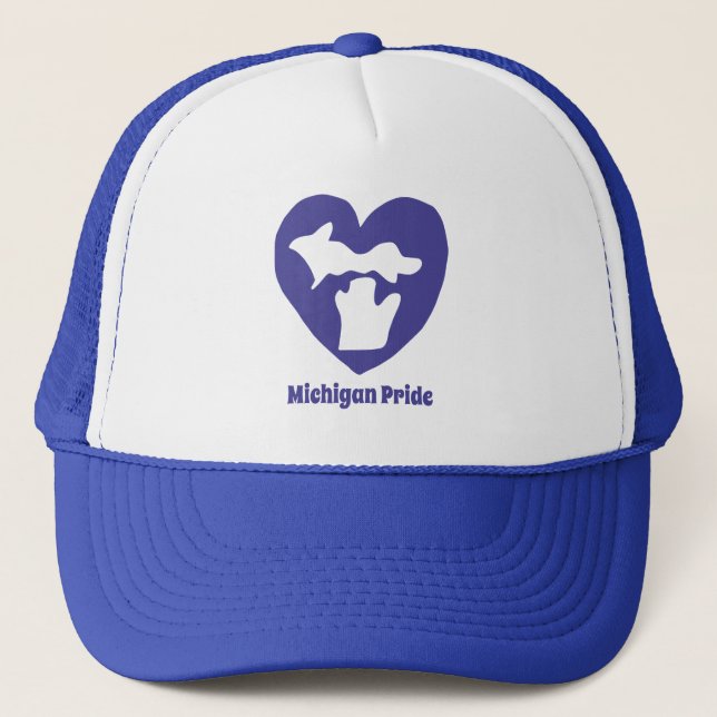 Boné Orgulho de Michigan Coração (Frente)