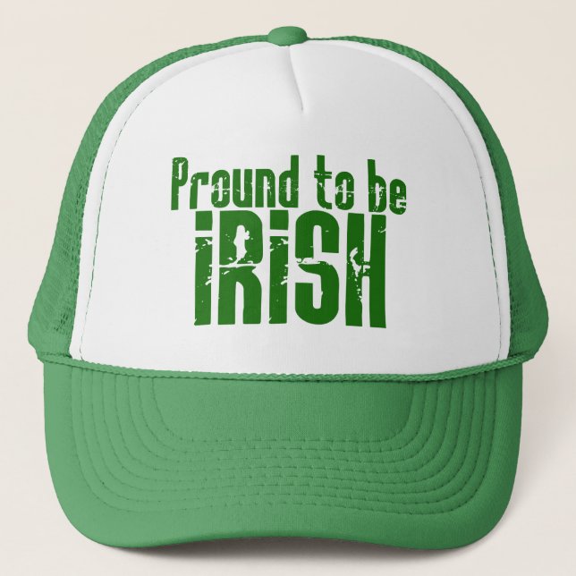 Boné Orgulho de ser irlandês (Frente)