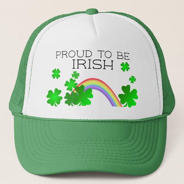 Boné Orgulho de ser irlandês, Dia de São Patrício (Frente)