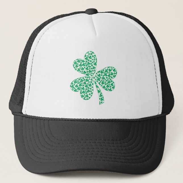 Boné Orgulho de ser irlandês - Rua Pattys Shamrock (Frente)