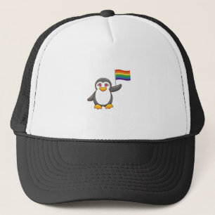Boné Orgulho gay Arco-Íris Pinguim Antártico LGBT