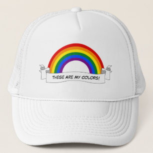 Boné Orgulho LGBT do arco-íris Mousepad