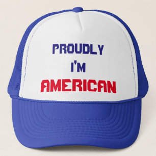 Boné Orgulho-me de ser o chapéu de caminhoneiro america