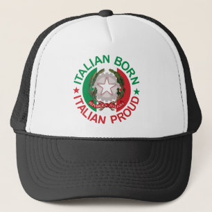 Boné Orgulhoso italiano nascido italiano