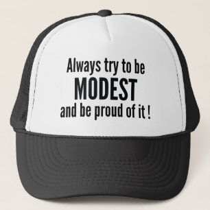 Boné Orgulhoso Modesto