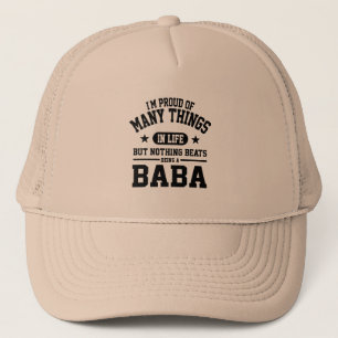 Boné Orgulhoso ser babá