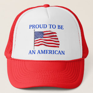 Boné Orgulhoso ser chapéu americano
