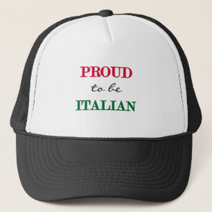 Boné Orgulhoso ser italiano