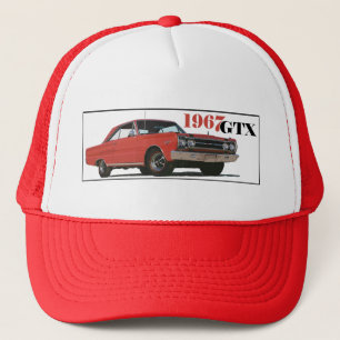 BONÉ OS 1967 GTX VERMELHOS