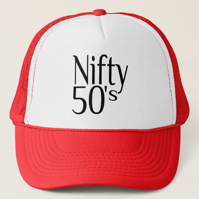 Boné Os Anos 50 são Nifty (Frente)