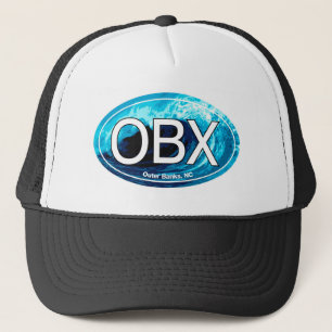 Boné Os bancos exteriores de OBX acenam o Oval
