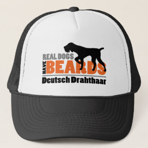 Boné Os Cães Verdadeiros Têm Barbas - Deutsch Drahtha