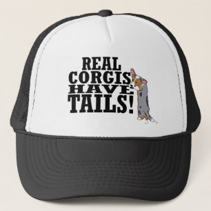 Boné Os Corgis reais têm as caudas