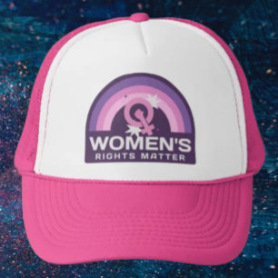 Boné Os Direitos das Mulheres Importam