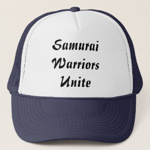 Boné Os guerreiros do samurai unem-se
