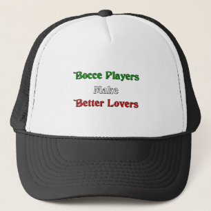 Boné Os jogadores de Bocce fazem melhores amantes