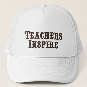 Boné Os professores inspiram