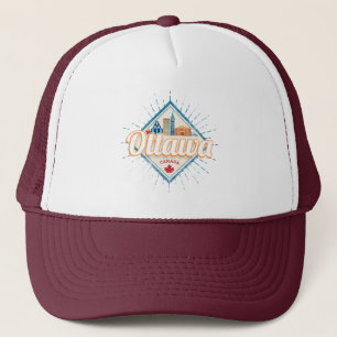 Boné Ottawa Skyline Ontario Retro Canada Vintage