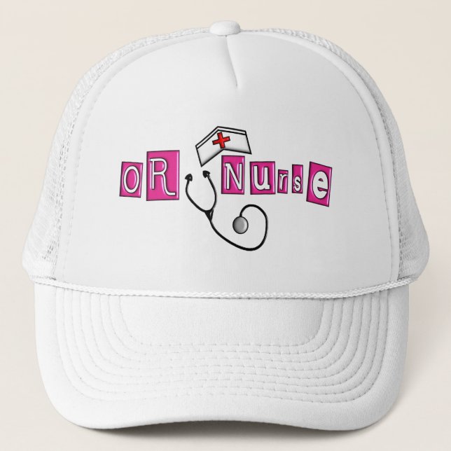 Boné OU presentes da enfermeira (Frente)