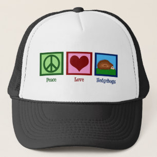 Boné Ouriços do amor da paz