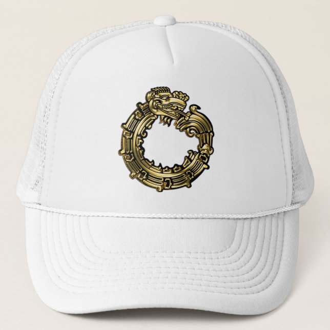 Boné Ouro Quetzalcoatl (Frente)